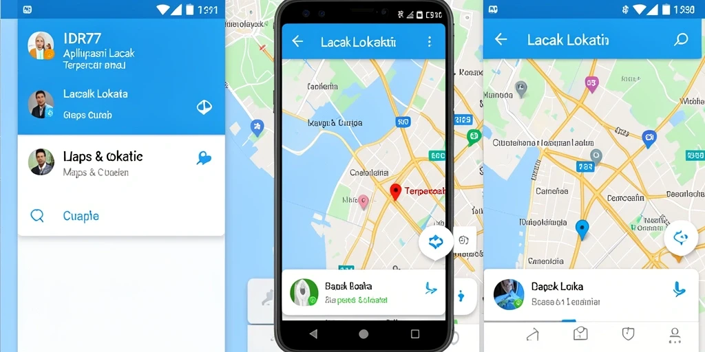 Antarmuka intuitif dengan fungsi Lacak Lokasi yang efisien.